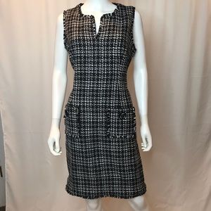 KARL LARGERFELD TWEED TUNIC DRESS